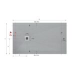 TUŠ KAD HIDRONATUR CLASSIC S SIFONOM 80X170 - slika 4